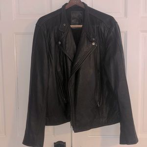 Men’s Express Leather Moto Jacket